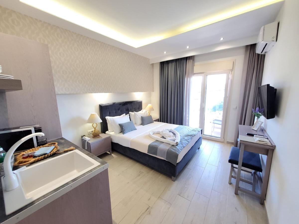 Deluxe Dina Apartman Szkála Potamiász Kültér fotó