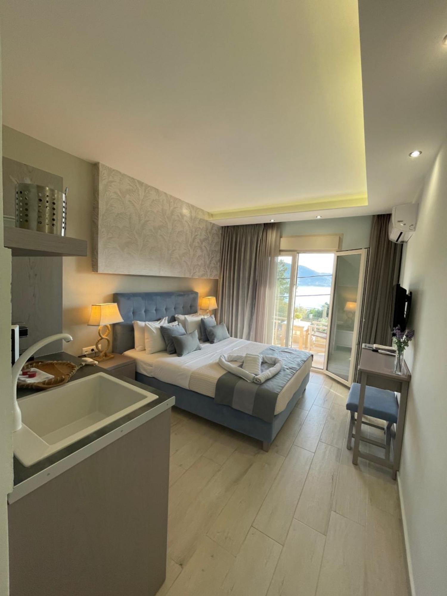 Deluxe Dina Apartman Szkála Potamiász Kültér fotó