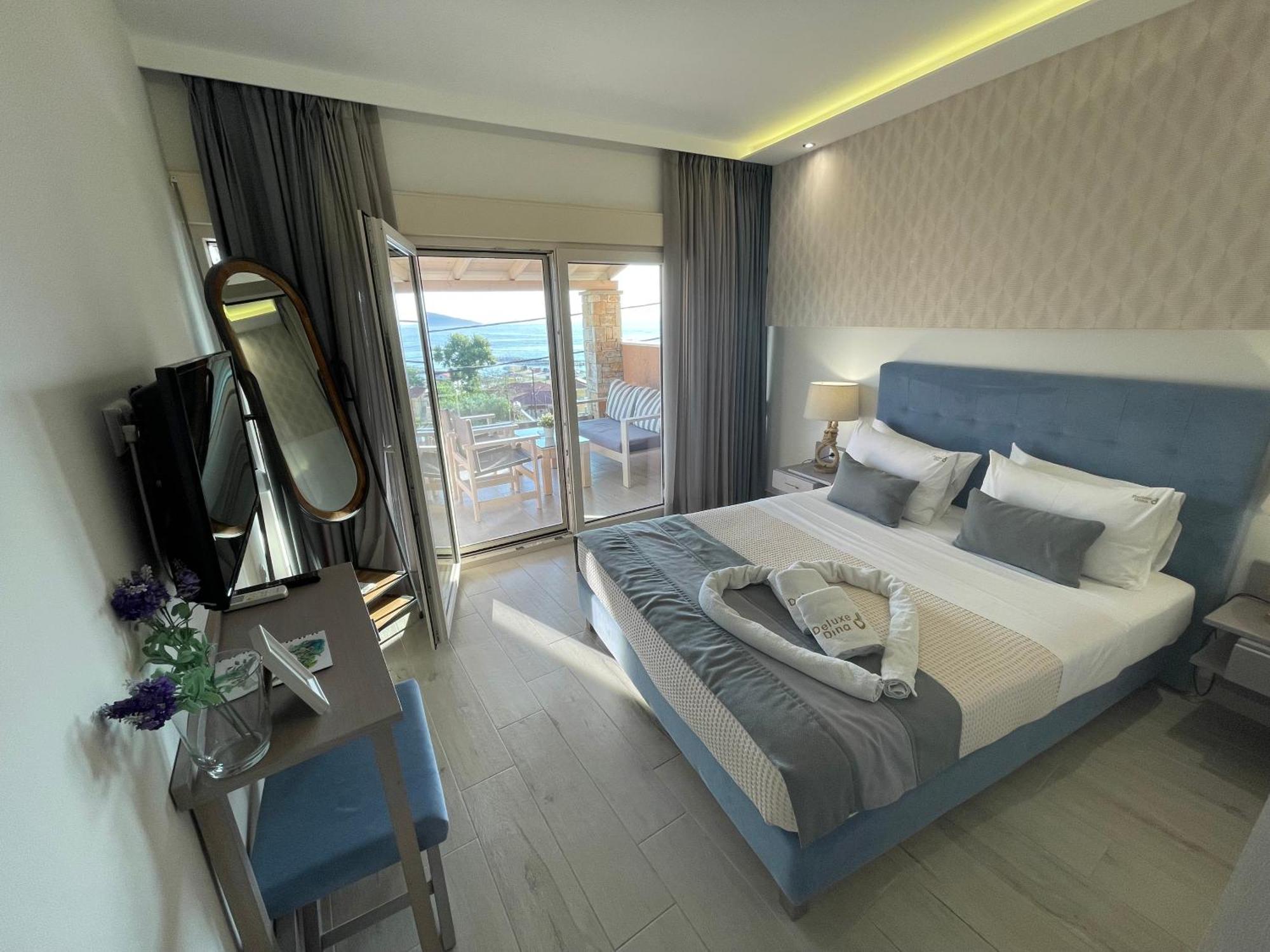 Deluxe Dina Apartman Szkála Potamiász Kültér fotó